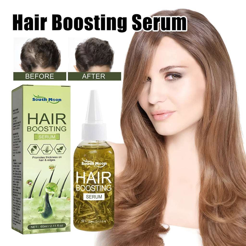 60ml bottle of anti-fall repair hair oil for softening and moisturising dry hair ends.