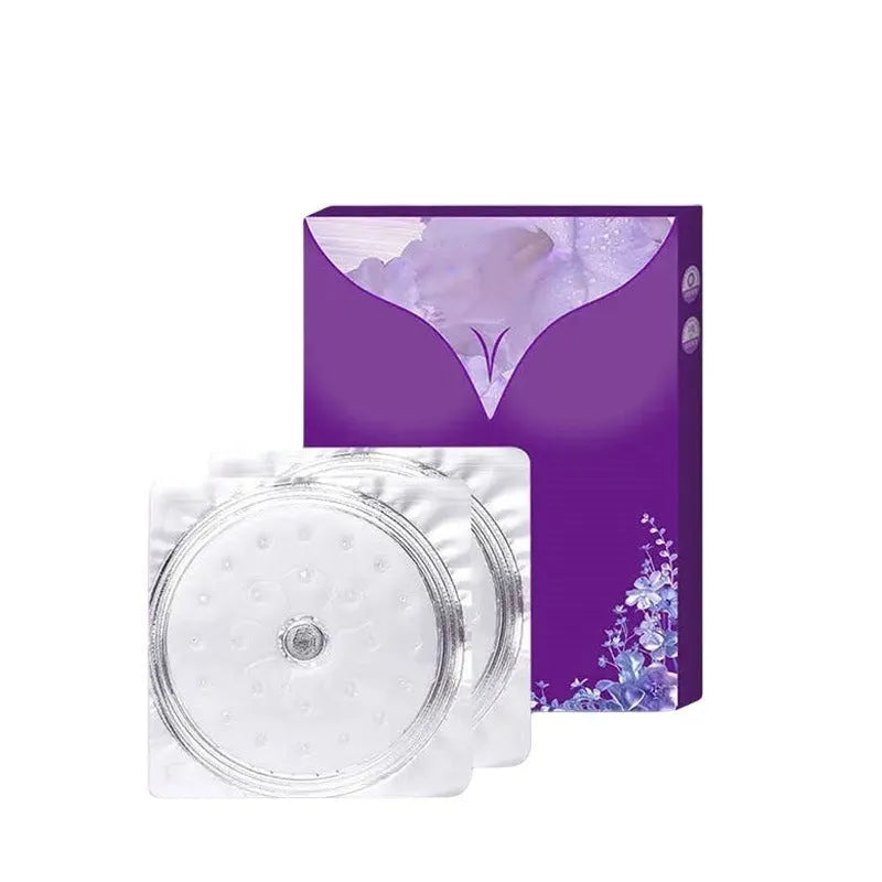 Breast enhancement mask chest patch pair for bust contouring application