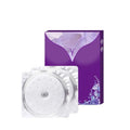 Breast enhancement mask chest patch pair for bust contouring application