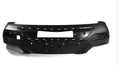 Black plastic vehicle bumper replacement part
