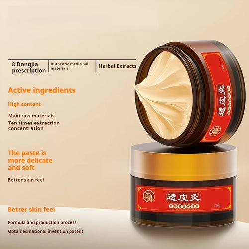 Bestlife 20g Baishi grass translucent herbal skin-penetrating moxibustion plaster for pain relief