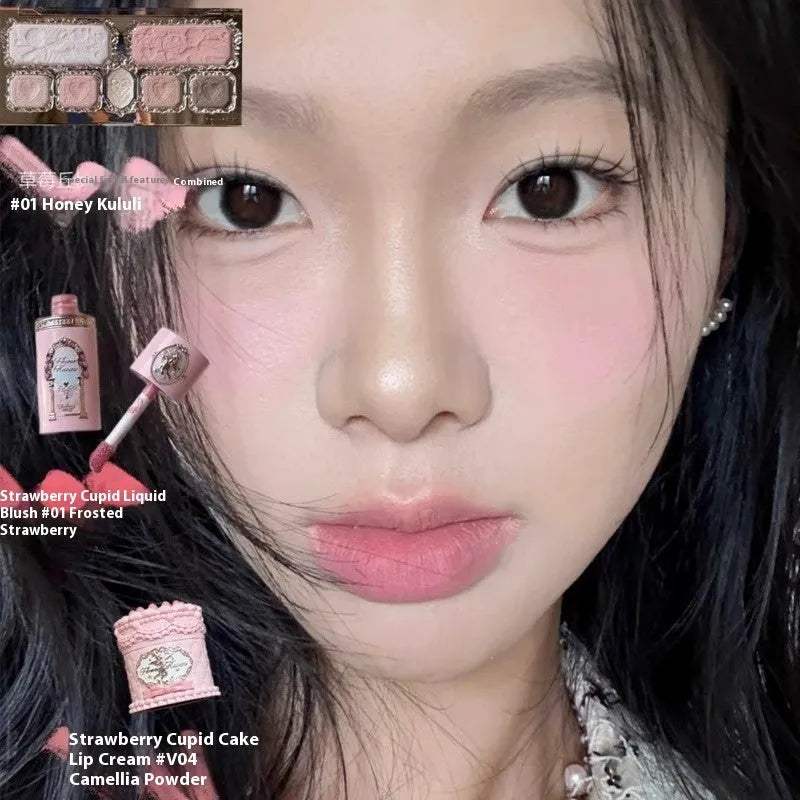 Strawberry Cupid Liquid Blush tube in one of six available colour shades.