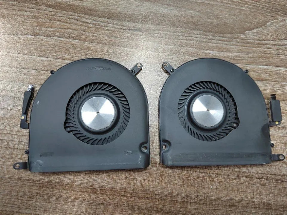 A1398 MacBook Pro internal cooling fan replacement pair for 12-15 inch laptops