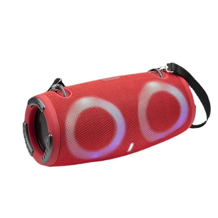 War Drum portable Bluetooth speaker with RGB coloured lights in multiple colour options