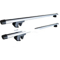 Alloy steel roof rack crossbar set for GM SUVs with adjustable 120-135cm length