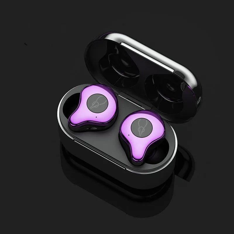 Wireless TWS Bluetooth 5.0 headset in multiple colours with a Type-C charging case.