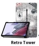 Lenovo Tab P12 12.7-inch tablet protective case with a three-fold stand in various colour and pattern options.
