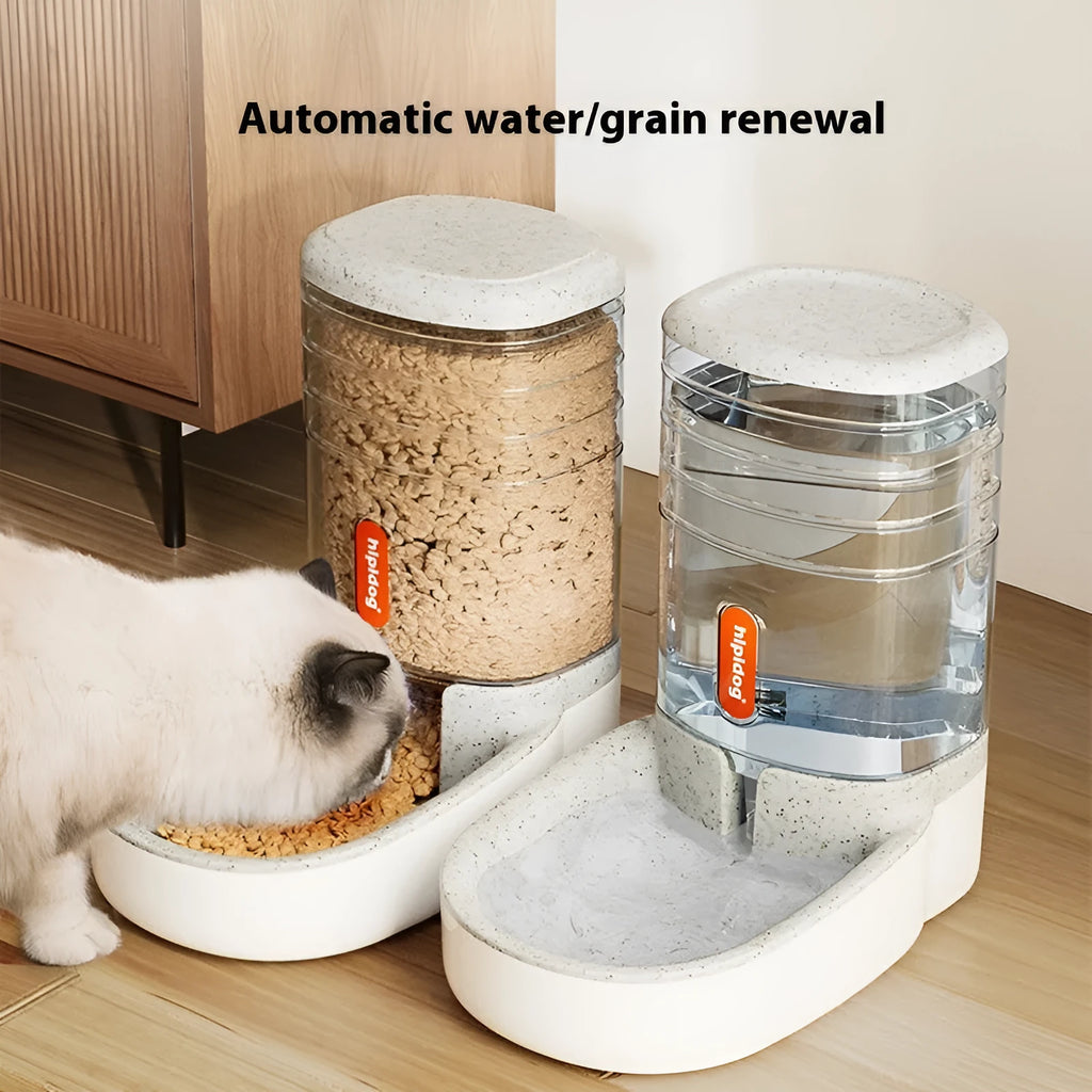Second generation 3.8L automatic pet water fountain in grey blue pink or green for cats and dogs