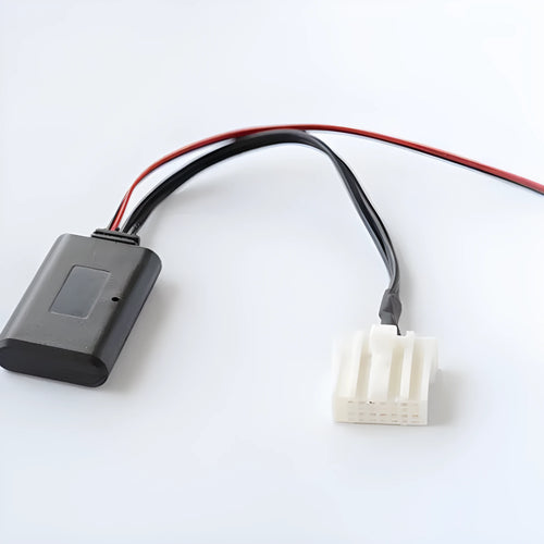 Black Bluetooth audio cable for Mazda cars with AUX connection for 2006+ models