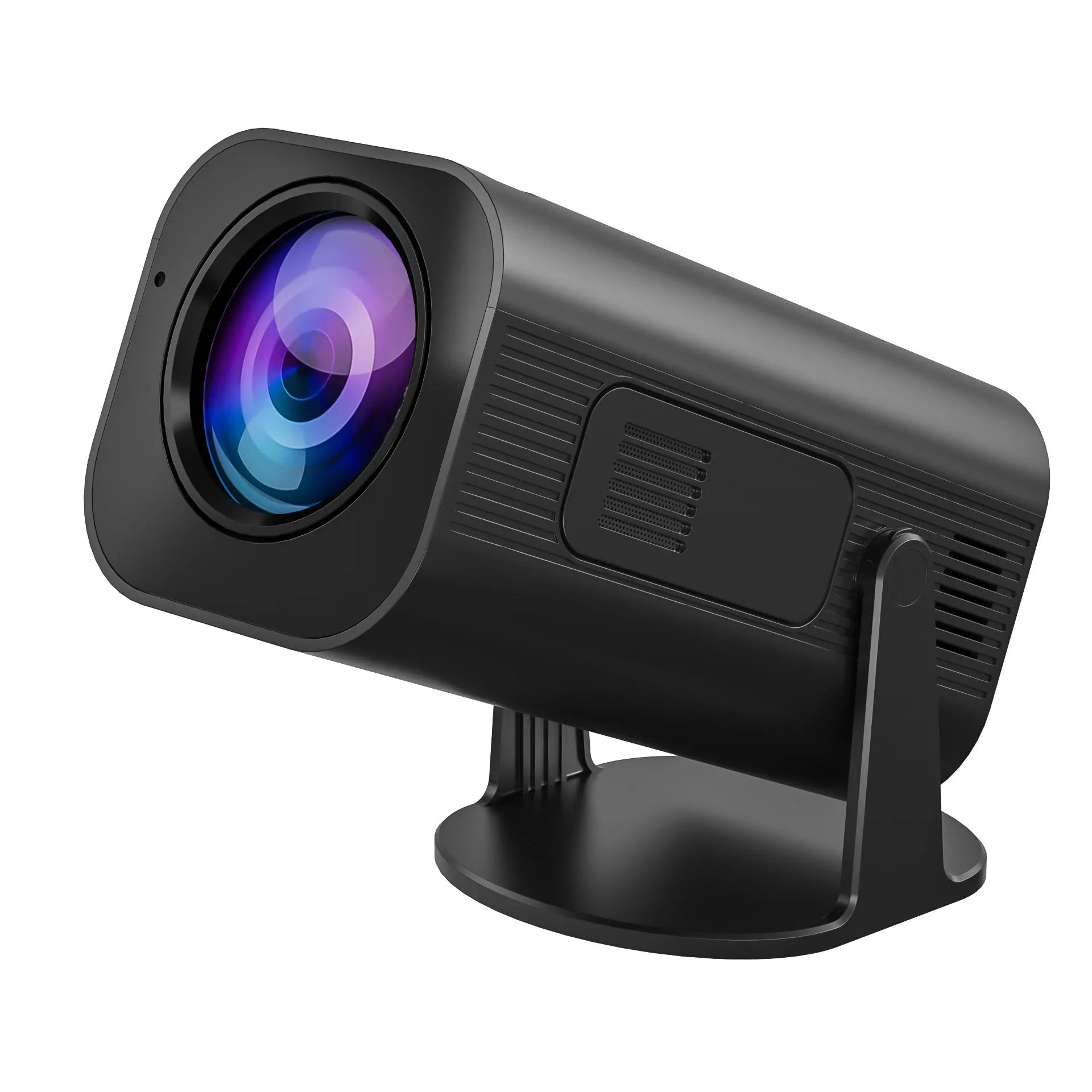 P330 mini projector in black or white with remote control and power cord