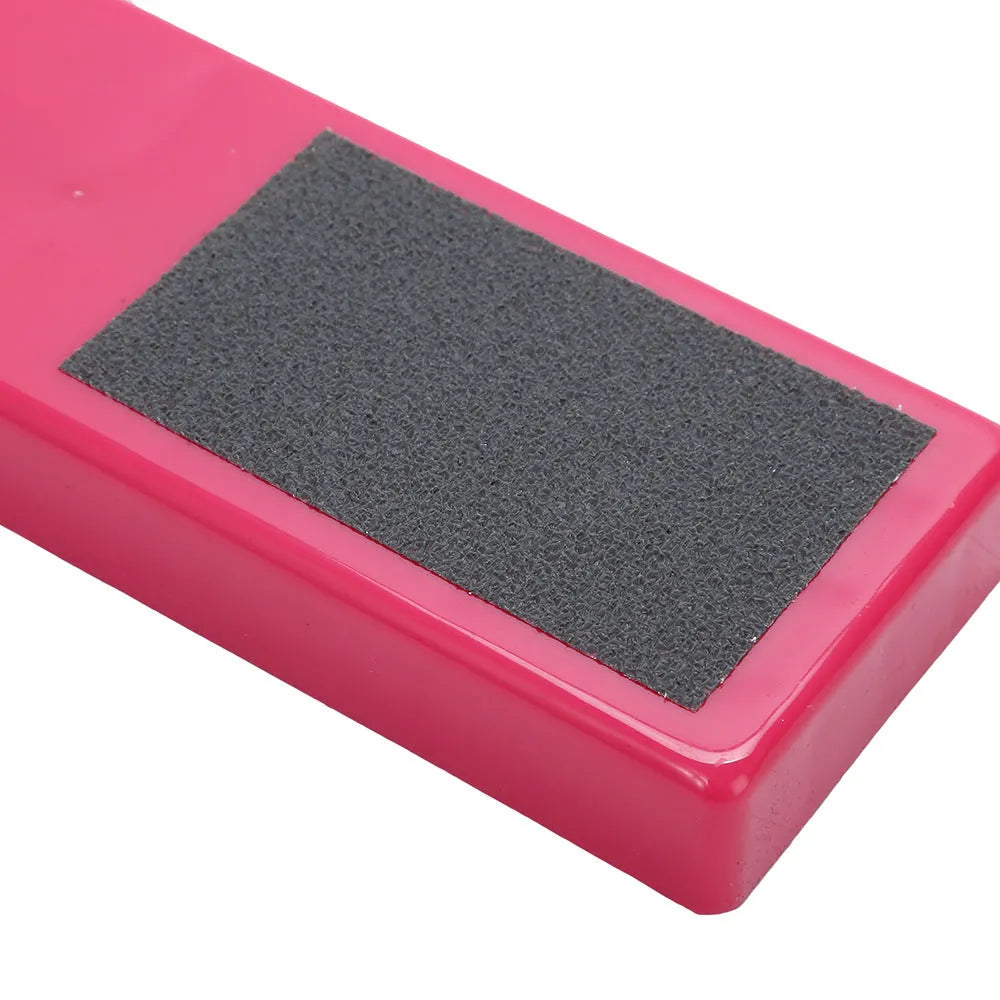 Pink and white ballet foot rotation trainer for instep strength and dancer conditioning