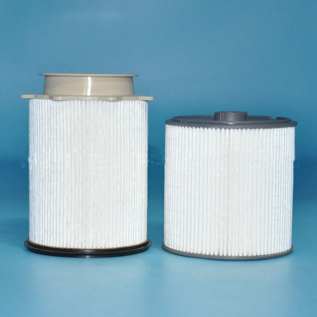 White diesel fuel filter kit for RAM 1500 to 5500 series trucks