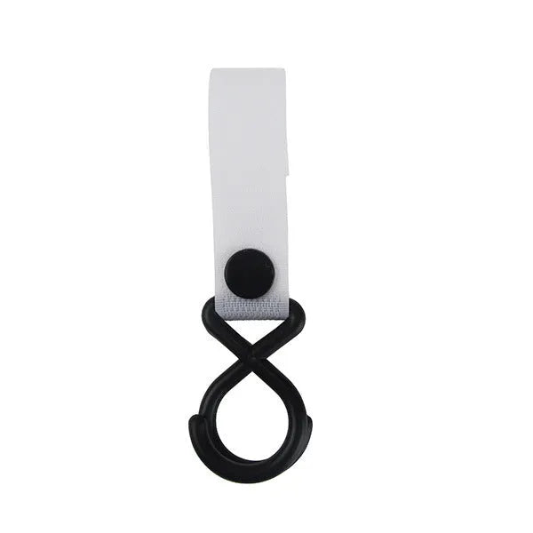 Nylon luggage velcro hook shown in multiple colour options including red, blue, green, and yellow variants