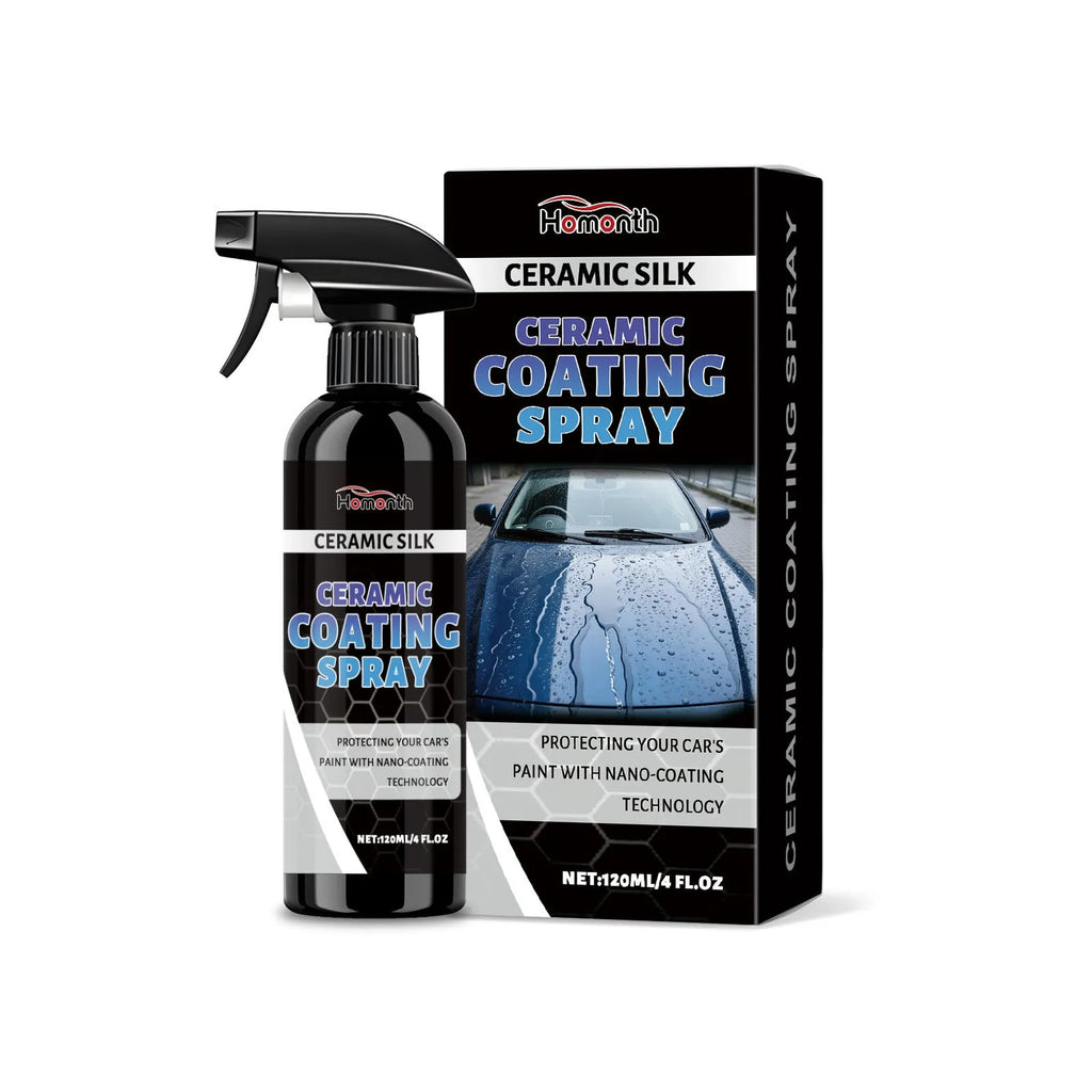 120ml ceramic coating spray aerosol can for car paint protection and gloss maintenance