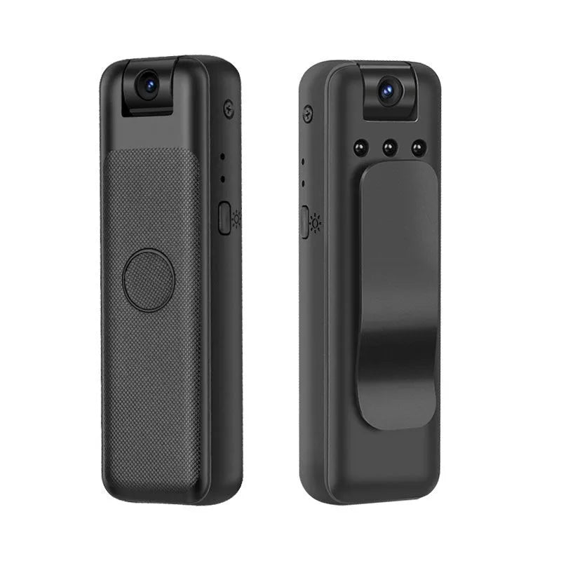 Black back splint surveillance camera with WIFI support and type-C interface