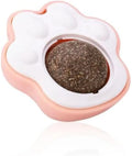 Four colourful catnip balls with textured surfaces for dental cleaning and interactive play