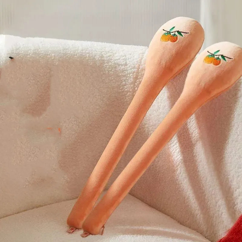 48 cm long meridian percussion massage stick with zipper-style design for back physical therapy