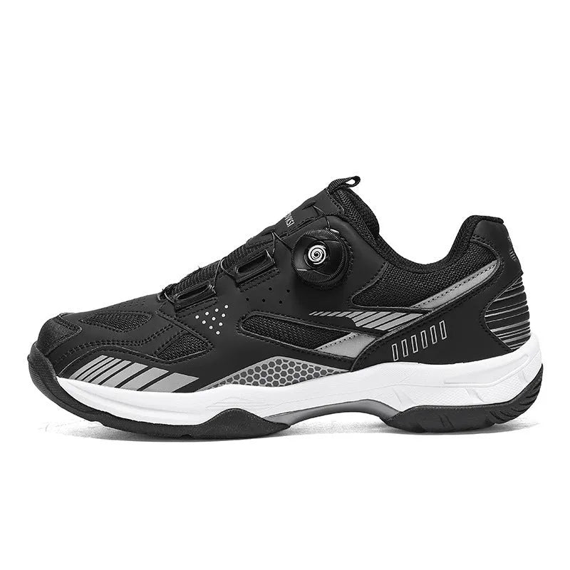 Fashion Personality casual sneaker in yellow with round toe and flat heel on a white background.