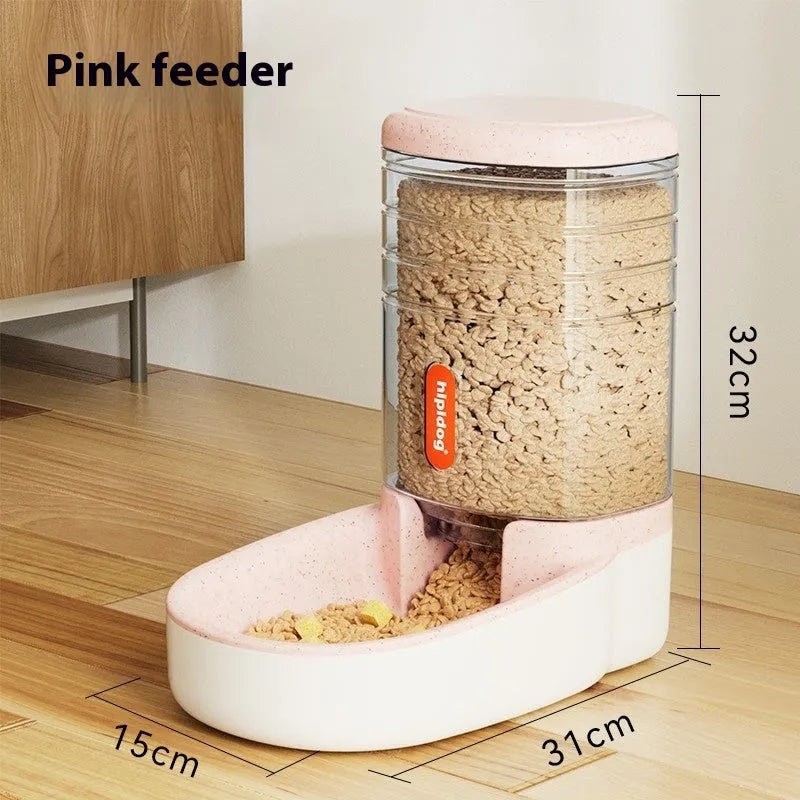 Second generation 3.8L automatic pet water fountain in grey blue pink or green for cats and dogs