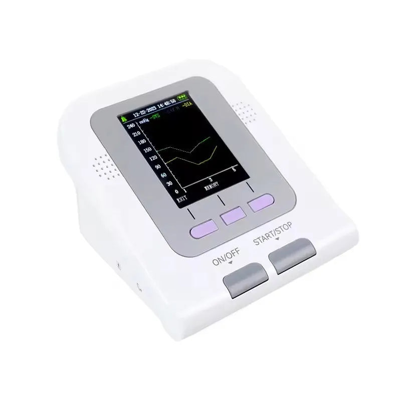 CONTEC08A veterinary digital blood pressure monitor unit with colour screen and animal cuff