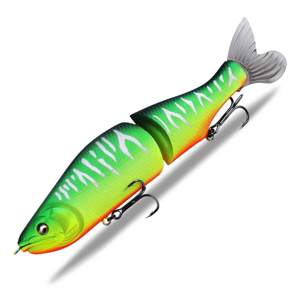 185mm soft plastic fishing bait in realistic fish design for bass fishing