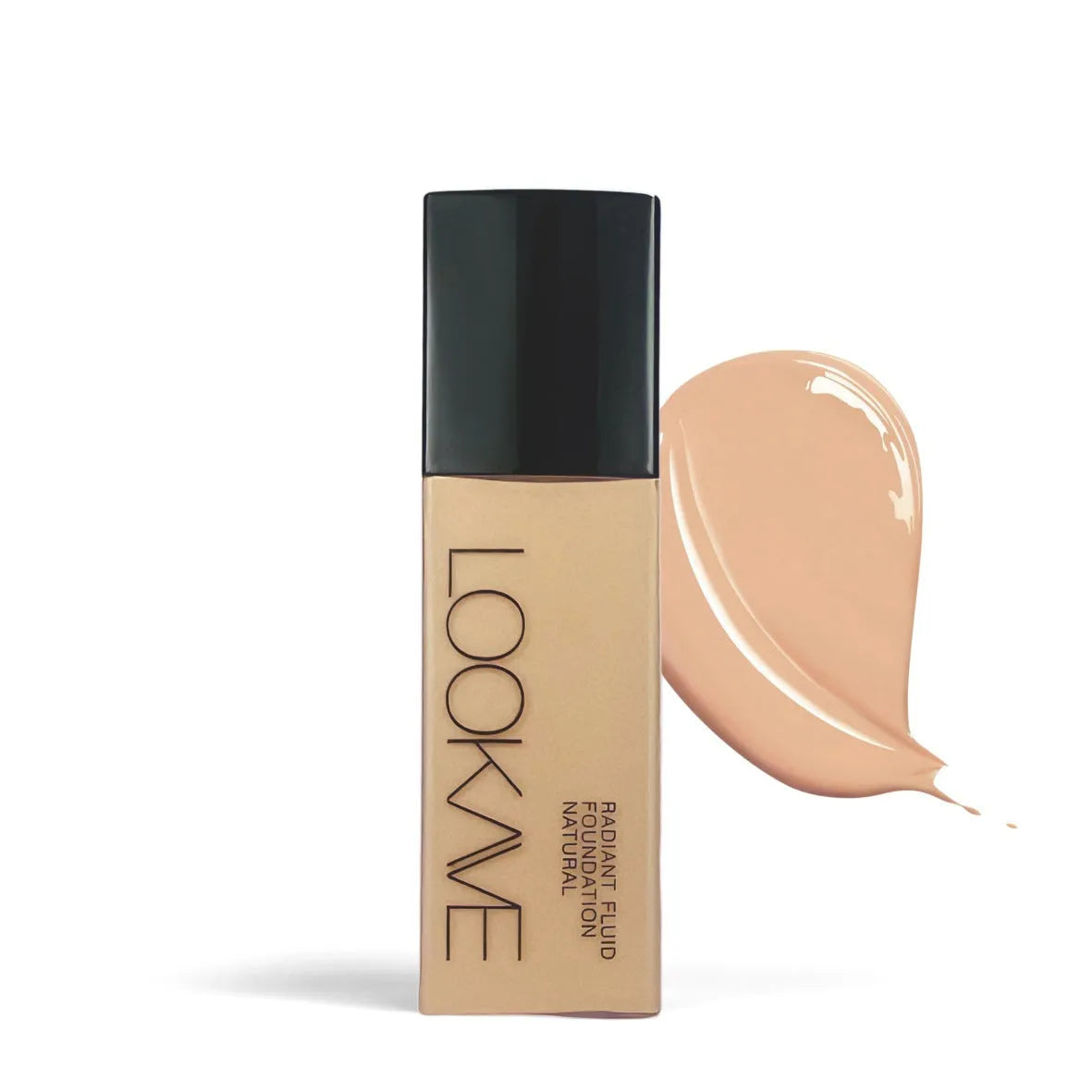 LOOKAVE Matte Liquid Foundation tube in 21c size with shade options LK63C-01 to LK63C-06