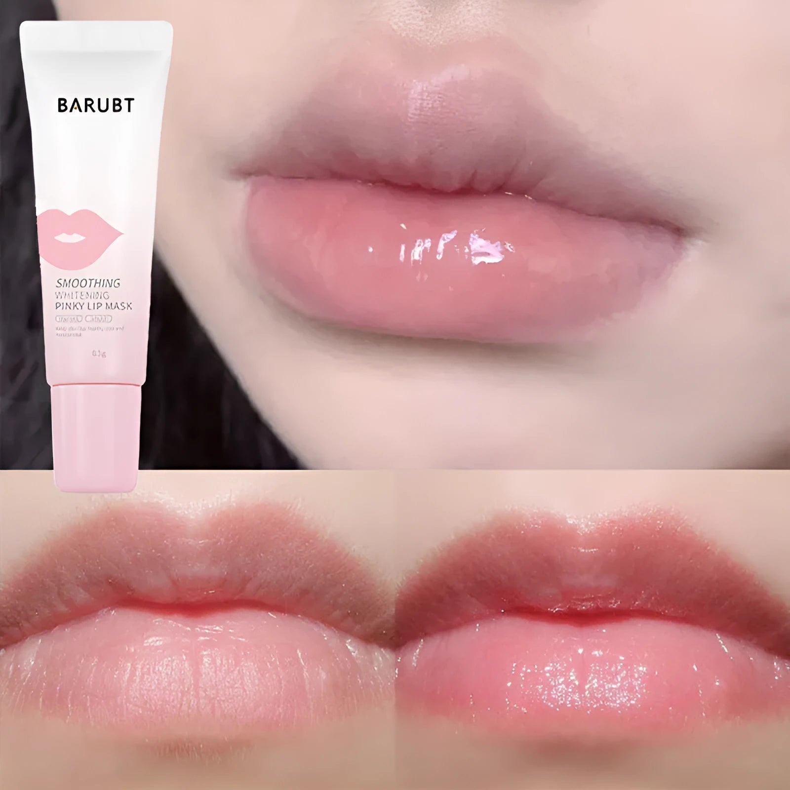 8.5g moisturising lip balm tube for brightening lips and reducing pigmentation