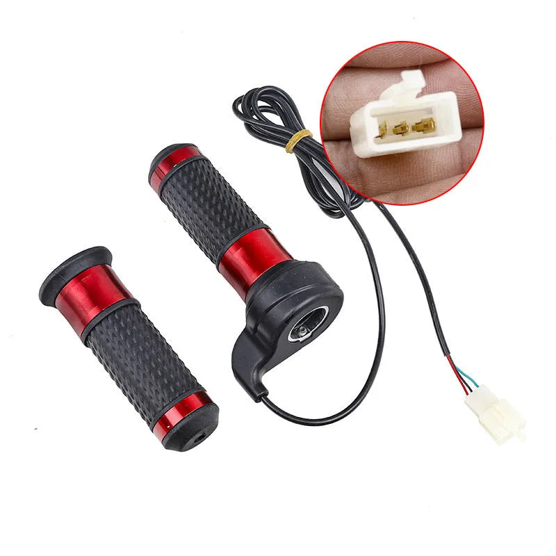 Plastic three-speed rotating accelerator handle for three-wheel electric car modification