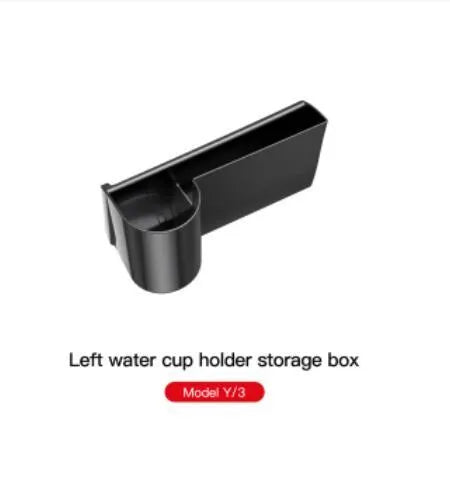 Plastic water cup holder for Tesla Model 3 and Model Y dashboard