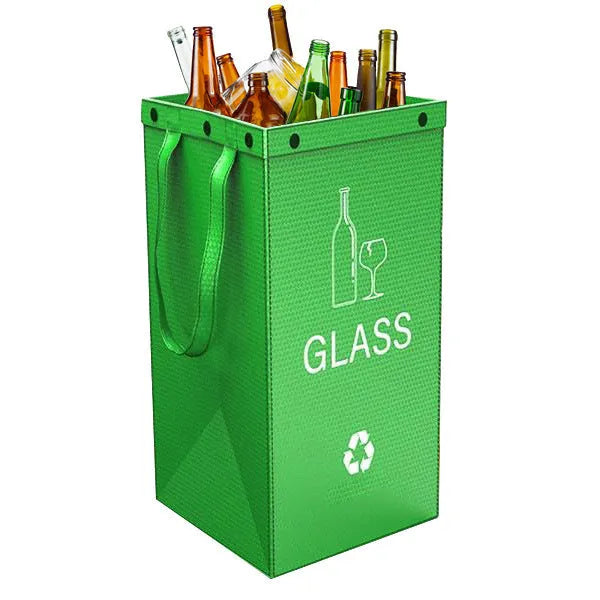 40 litre PP plastic rubbish bag roll in multiple colours for waste classification