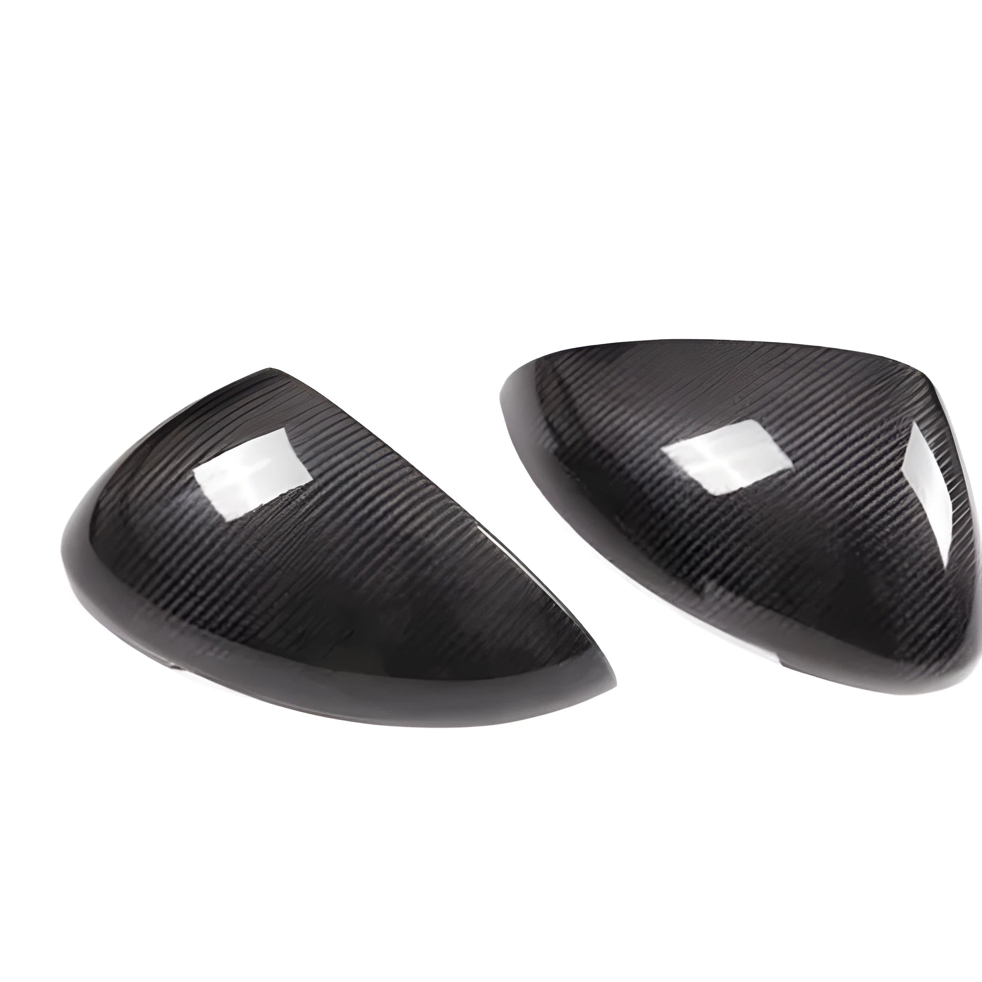 Pair of true carbon fibre mirror covers for Porsche Macan SUV