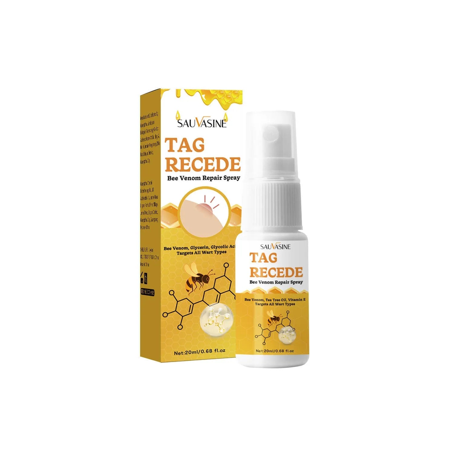 20ml skin care cream with wart spray formula for skin bumps and moles improvement