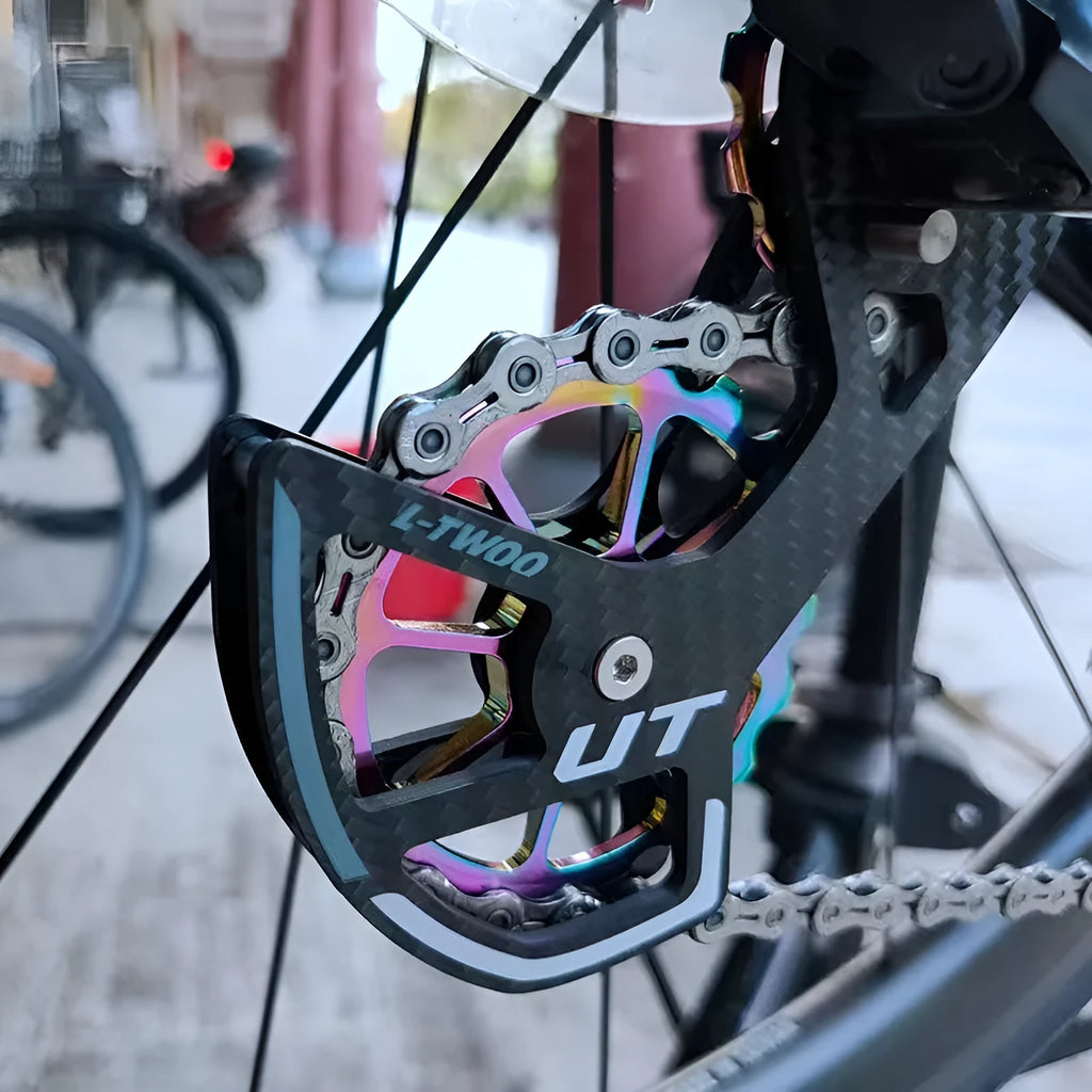 LTWOO 105 large chicken leg rear derailleur jockey wheel pulley for Shimano R7000 compatibility.