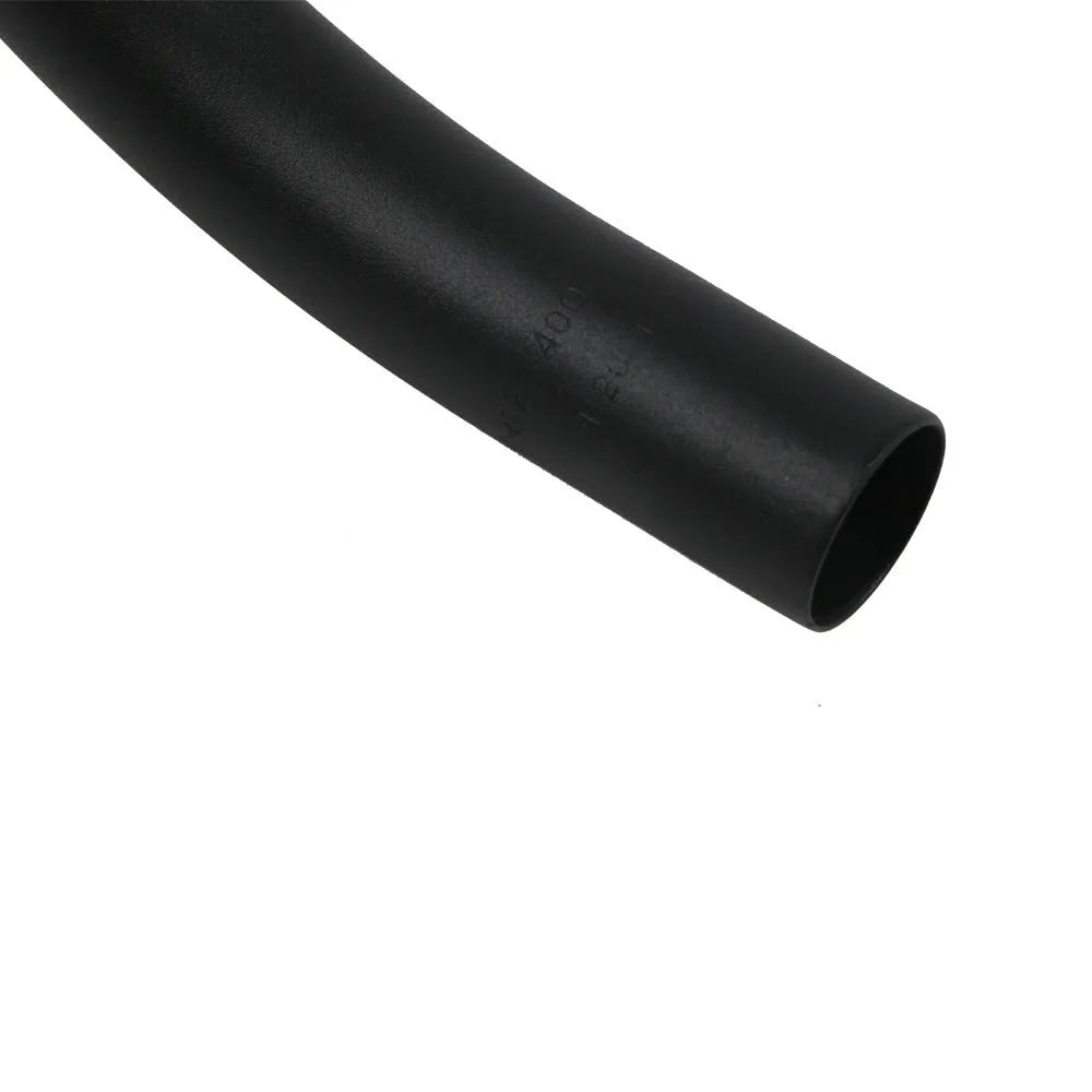 Black UNO aluminium alloy road bike drop handlebar showing curved shape and 31.8mm clamp section.