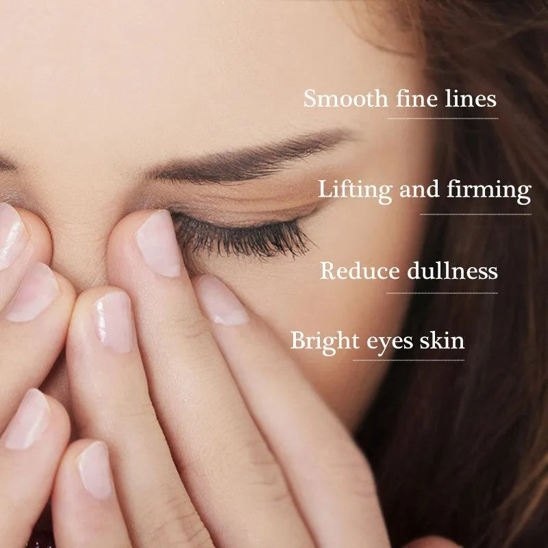 20g peptide eye cream jar for dark circles and puffiness reduction