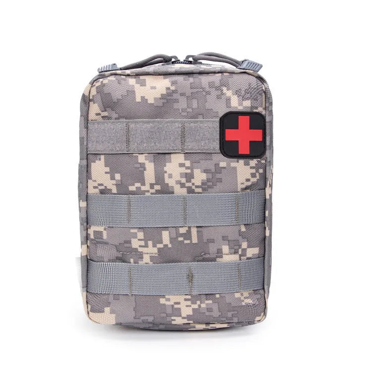 Tactical nylon medical accessory pouch with Velcro closure in multiple colour options