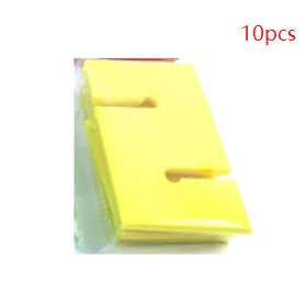 Team building game equipment with ABS plastic tower blocks and pull ropes for outdoor group activities