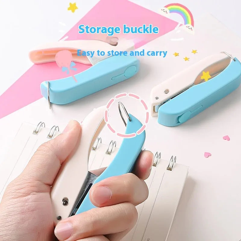 Small manual embossing punching machine with love, star, and round pattern dies for paper crafts.
