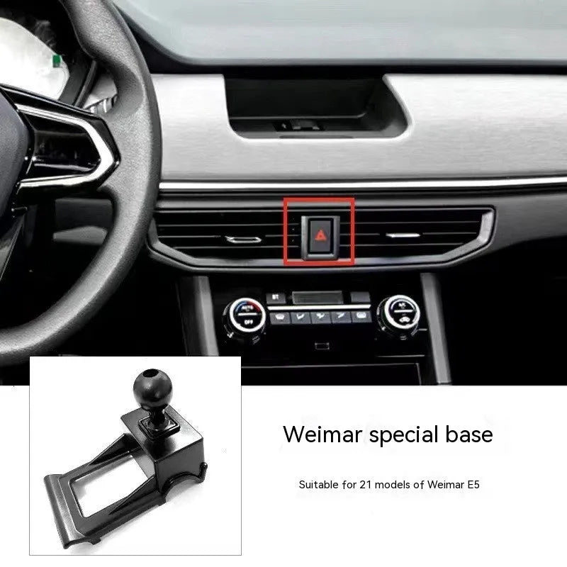 GOODWAY car dashboard mobile phone bracket with 360-degree rotation for navigation