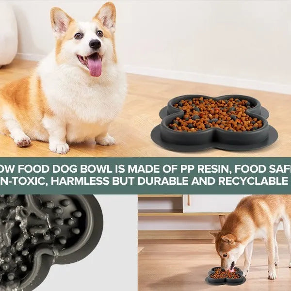 Silicone pet slow feeder licking mat in green colour with textured surface and non-slip base.