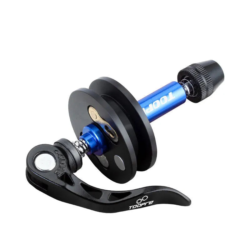 Aluminium alloy bicycle chain holder tool with three version options