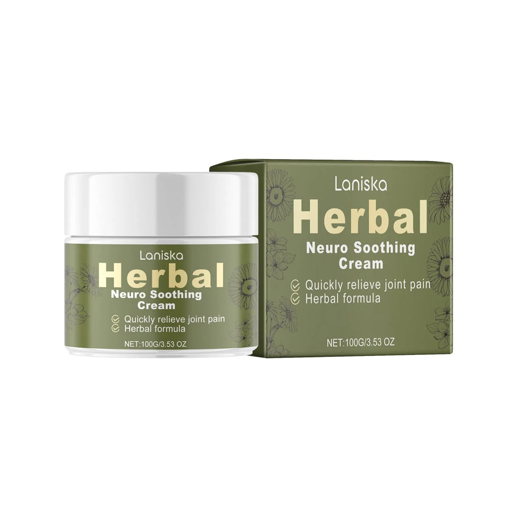 100g tube of arnica and mugwort body care cream with listed ingredients.