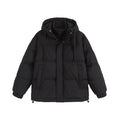 Loose winter padded coat with side pockets in six colour options