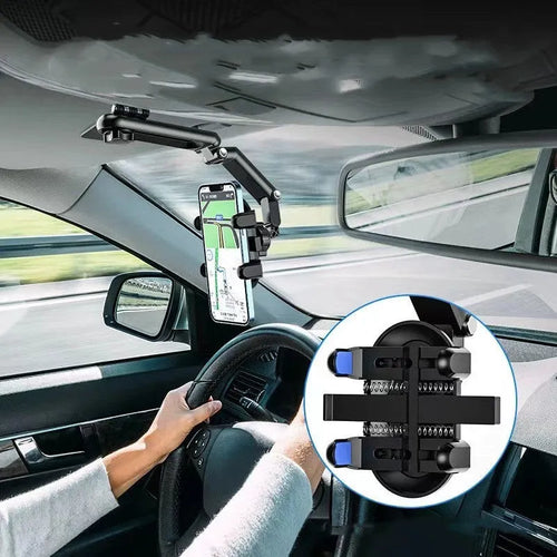 Car mount sun visor accessory for rear seat windows with buckle-type installation in black or green