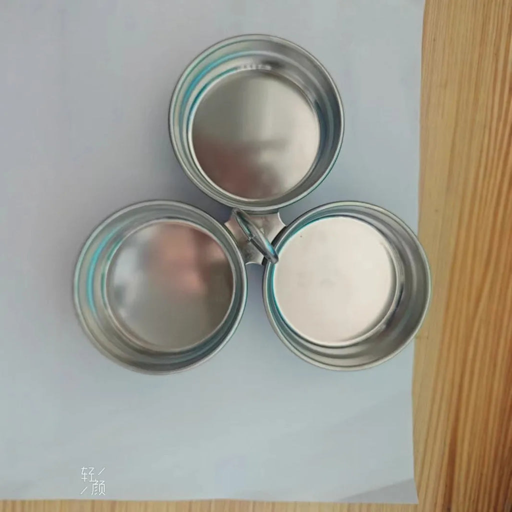 Stainless steel heart-shaped egg steamer with round mould for household egg cooking