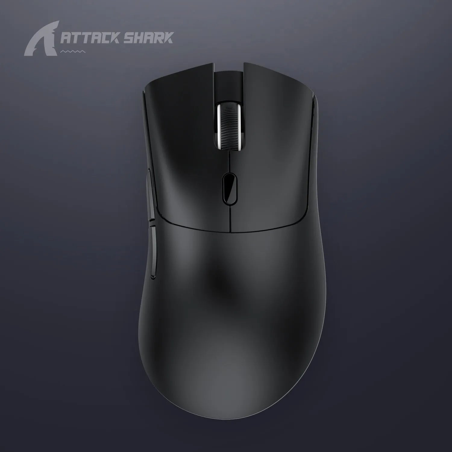 Attack Shark wireless gaming and office mouse in black, red, or white colour options.
