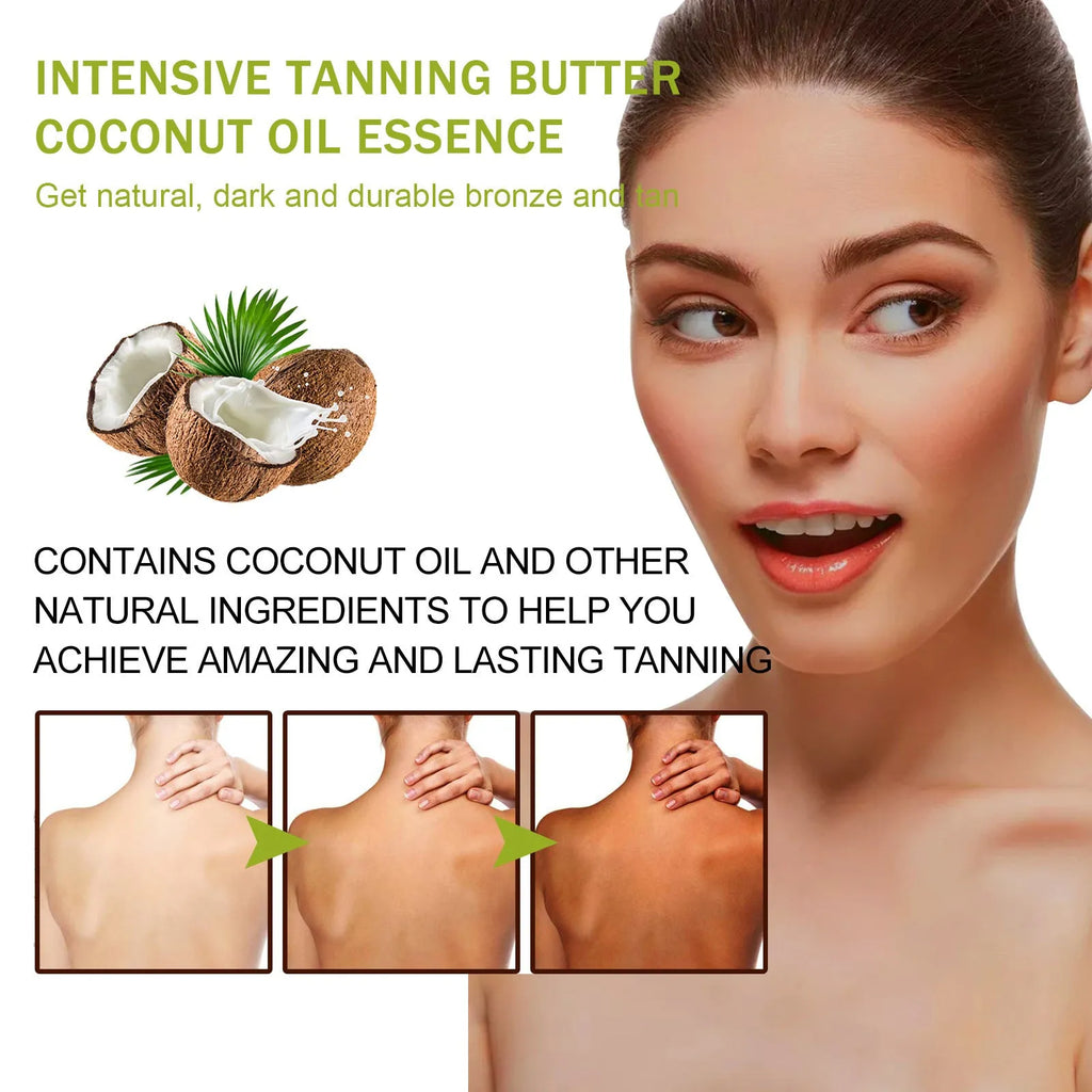 Coconut Help Black Frost outdoor skin blackening cream 100g tub