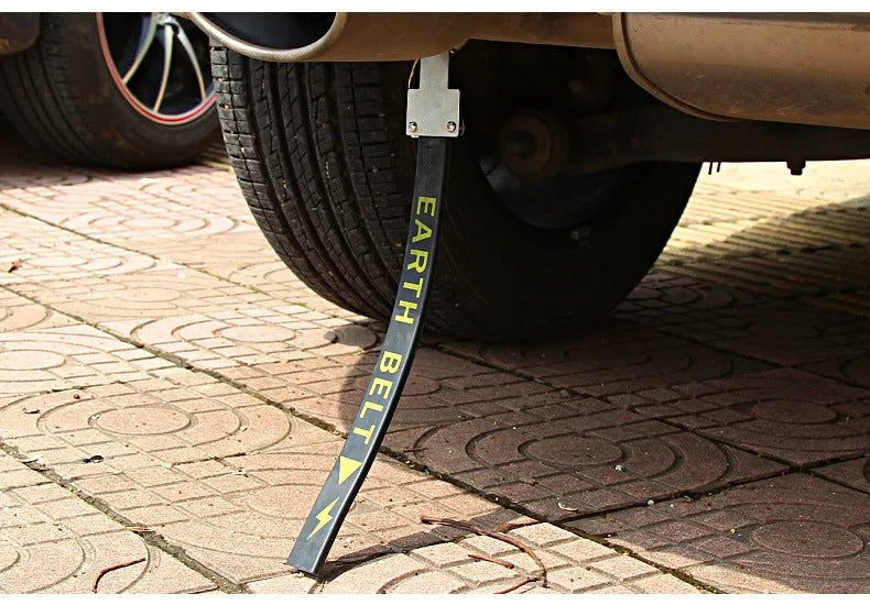 Black car electrostatic grounding chain 370mm length for vehicle static discharge