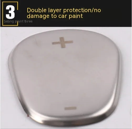 Stainless steel gear cover for vehicle gear controller modification, 88mm diameter