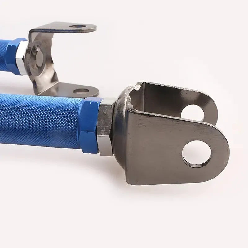 Blue aluminium alloy pull rod rear wheel recliner for Honda Civic EP3 ES models